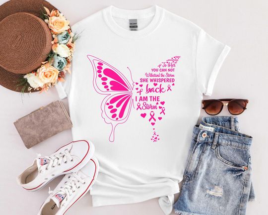 Discover Women Empowerment Shirt, Feminist T-shirts, They Whispered to Her Tees, I am the Storm Shirts