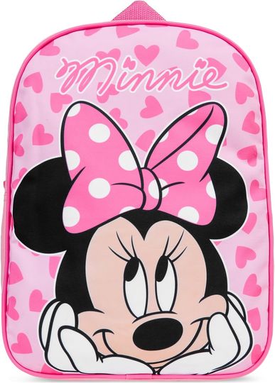 Discover Disney Minnie Mouse Kids Backpack Toddler Kindergarten Preschool Rucksack Travel Gift