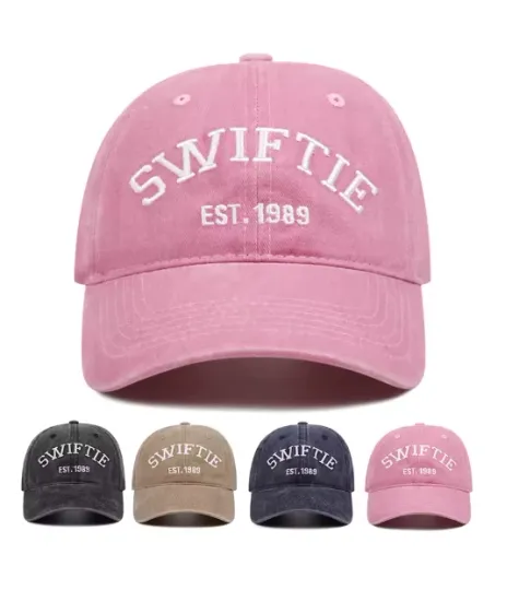 Discover Swift Cotton Baseball Cap Embroidered Unisex