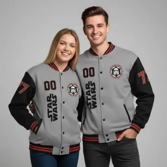 Discover Personalized Star Wars Troopers Imperial Foreces Galaxy's Edge Baseball Jacket