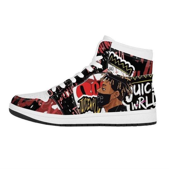 Discover Street Art Basketball Shoes, Graffiti Style Sneakers, Urban Hip Hop Shoes