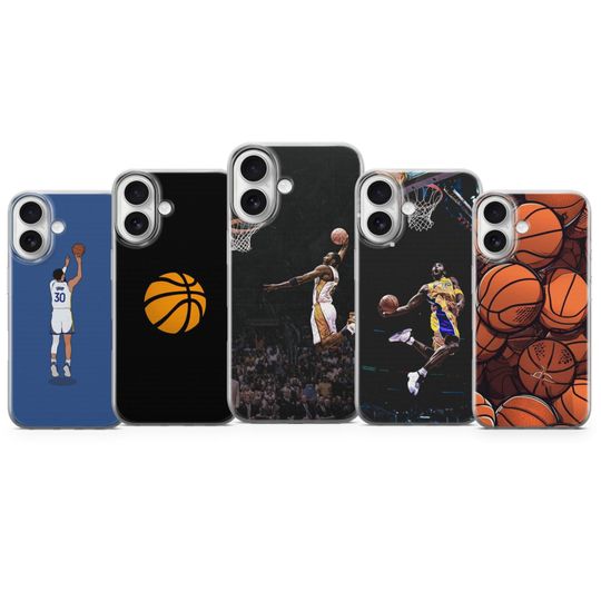 Basketball Phone Case, Kobe Bryant Cover, Protective TPU Gel