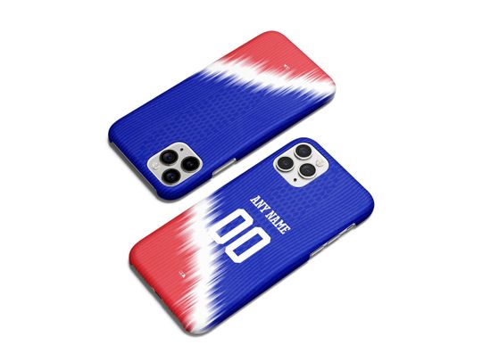 Discover USA Red, White and Blue Copa America 2024 Away Kit Phone Case | for iPhone | for Samsung Galaxy | for Google Pixel | Football Soccer