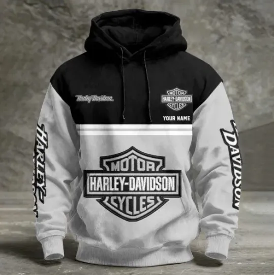 Discover Personalized Harrley Motor Racing Daviidso'n 3D Hoodie , Unisex Adults All Size S-5XL