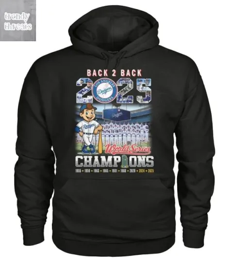 LA Dodgers 2025 World Series Champions Hoodie