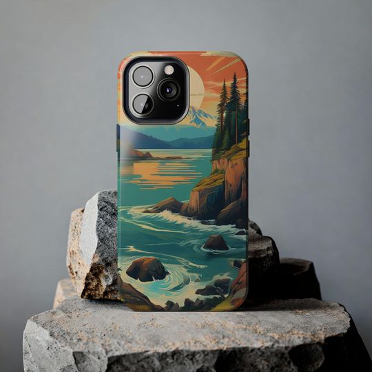 Olympic National Park Phone Case | Tough Protective Phone Cover | Scenic Landscape | Travel Enthusiast