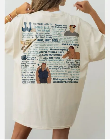 Discover Back Side JJ Maybank Unisex T-Shirt, OBX Trendy T-Shirt