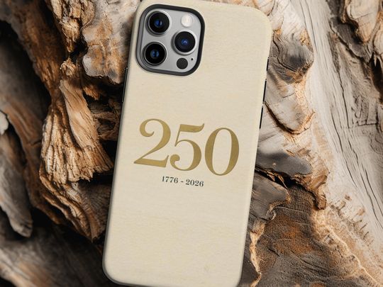 Discover America 250 Phone Case, 250 Year Anniversary Design, 1776-2026 Patriotic Cover