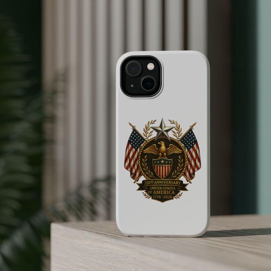 Discover United States 250th Anniversary Liberty Bell Phone Case | Magnetic Impact-Resistant Case