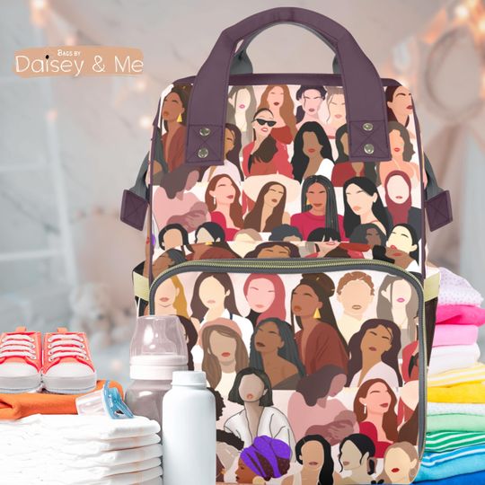 Discover Women's Motherhood Diaper Bag Backpack: Insulated Rucksack, Nursing Bag