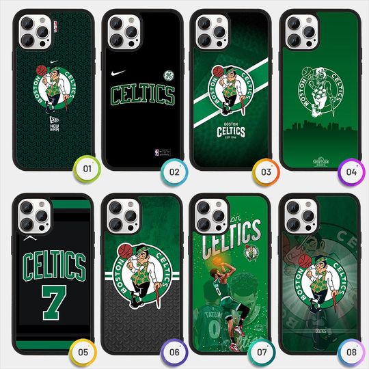 Discover Boston Basketball iPhone & Samsung Case: Sublimated TPU Phone Cover