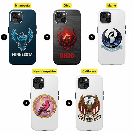 Discover Anti ICE Activist Phone Case, USA State Resistance Symbol, Community Solidarity Die-Cut Vinyl Case