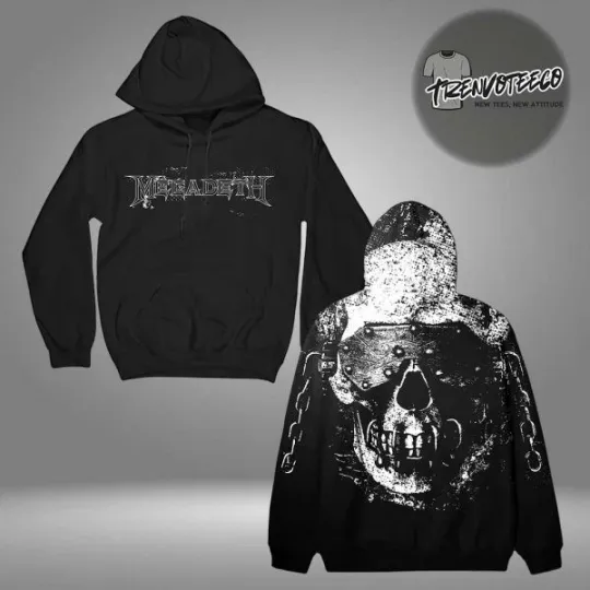 Discover Megadeth Limited Edition 3D Hoodie