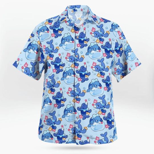 Ashimari PKM Hawaii Shirt Summer Sleeve Shirt Vintage Aloha Shirt for Men