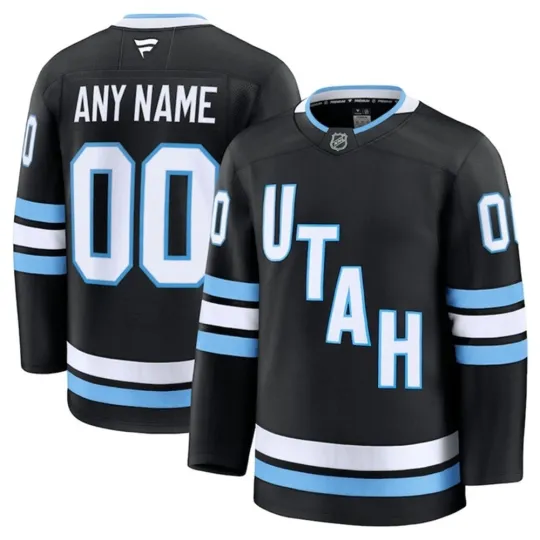 Discover Custom Utah Premium Multicolor Black Jersey