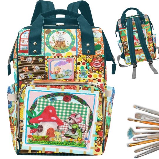 Discover Backpack Gift  Christmas Mouse Gifts  Cute Bags for Women  Cottagecore Gifts  Bags for Diapers   Travel Bags  Overnight Bags for Her