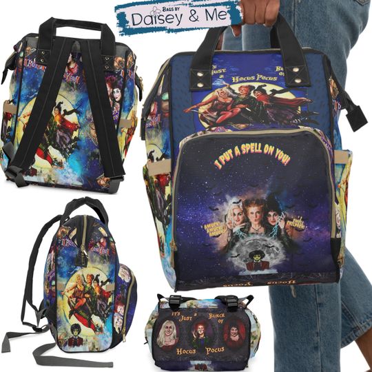 Discover Witchy Vibes  Backpack Bag for Women  Halloween Lovers Gift  Witchy Gifts for Women  Witchy Bags  Cottagecore Witchy  Travel Bags