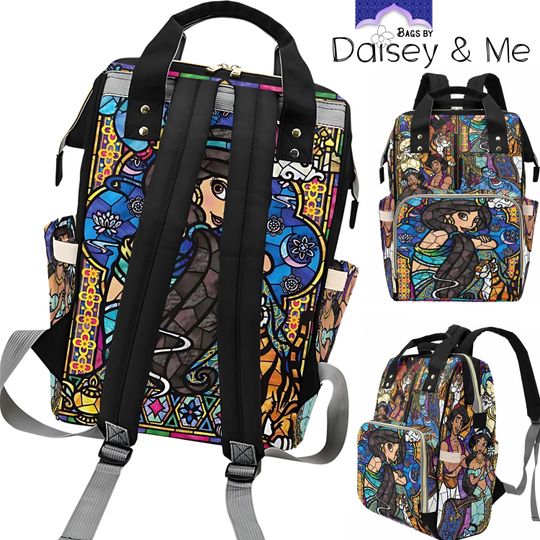 Discover Jasmine Aladdin Diaper Bag Backpack, Gifts for Her