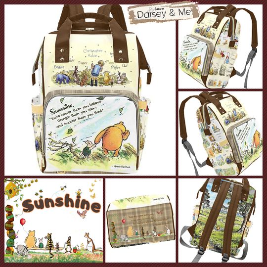 Discover Winnie the Pooh Diaper Bag Backpack, Pooh Bear Bags and Gifts