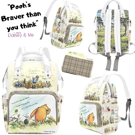 Discover Winnie the Pooh Diaper Bag Backpack, Pooh Bear Bags and Gifts
