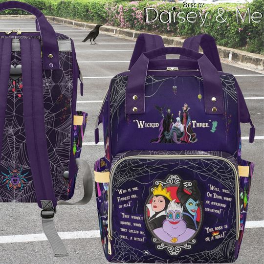 Discover Villains Evil Queen Diaper Bag Backpack