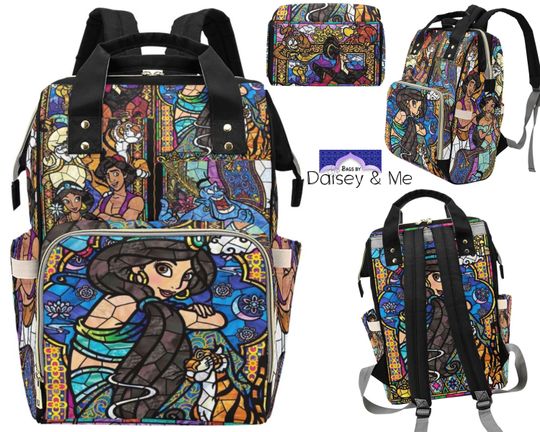 Discover Jasmine Aladdin Diaper Bag Backpack