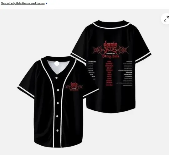 Discover Stray Kids World Tour Dominate 2025 New baseball jersey