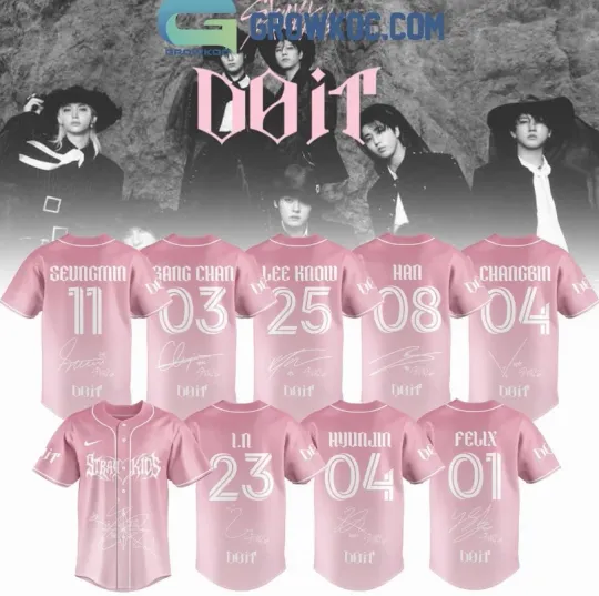 Discover Personalized Stray Kids Do It Album 2025 Jersey
