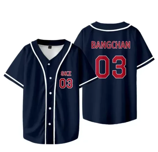 Discover STRAY KIDS Baseball Jersey STAY Merch Shirt Kpop Concert Outfit Kpop