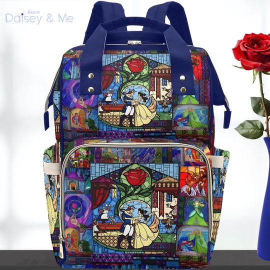 Discover Beauty and the Beast  Backpack Rucksack  Beauty and the Beast  Bags and Gifts  Diaper Bags  Nursing Bag  Travel Bag  Belle Gifts