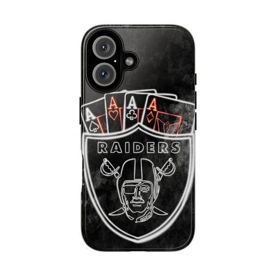 Discover Las Vegas Phone Case Football Phone Case Compatible with iPhone 12, 13, 14, 15, 16 & Samsung Galaxy S21, S22, S23 S24 series
