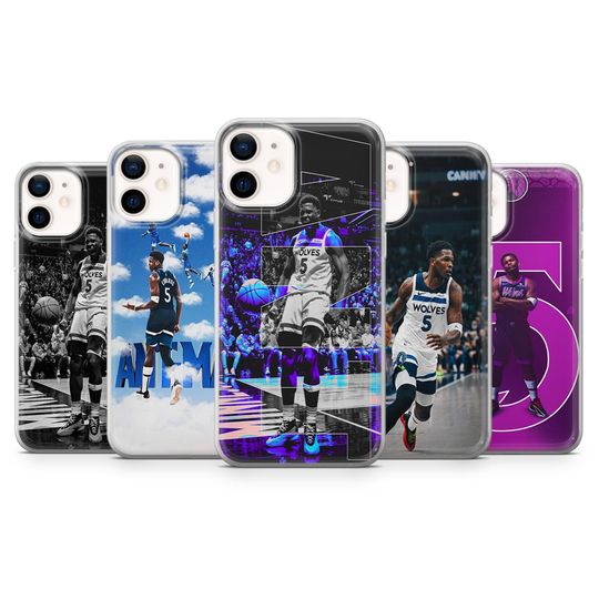Discover Anthony Edwards Phone Case Basketball Antman Cover for iPhone 17Pro, 16, 15, 14, 13, 12, Samsung S25, S24, S23, A16, A35, A55, Pixel 9, 8