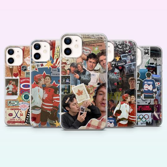 Discover Heated Rivalry Phone Case Hockey Romance Cover for iPhone 17, 16, 15, 14, 13, 12, Samsung S25, S24, S23, S22, A16, A56, A26, Pixel 10,9