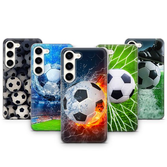 Discover Football Phone Case Soccker Big Score Goal Samsung Galaxy Case S25 Ultra S24 Plus S23FE S22 S21 S20 A17 A16 A15 A26 A25 A36 A35 A55 A56