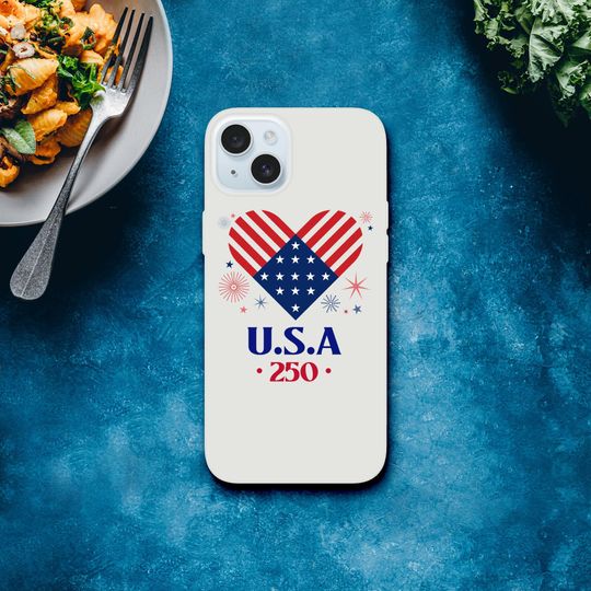 Discover USA 250 Celebration iPhone Case - Flexible & Durable Protective Shell