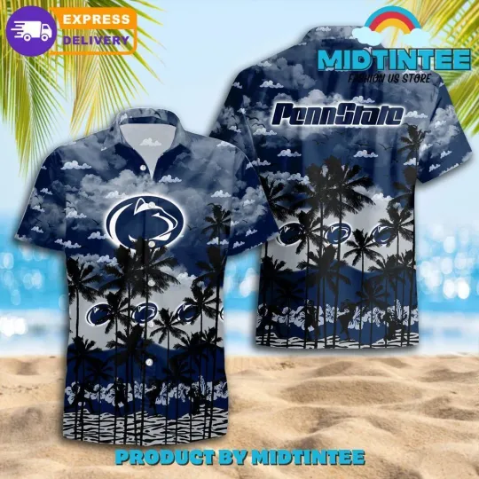 Discover Penn State Nittany Lions Hawaiian Shirt, Casual Shirt For Men