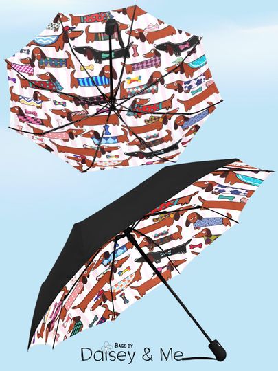 Discover Dachshund Rain Umbrella, All Season Rain Travel Essentials for Weekend
