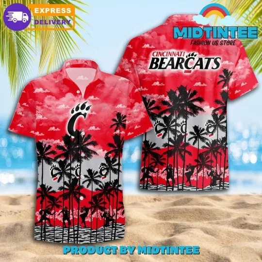 Discover Cincy College Spirit Hawaiian Shirt, Casual Shirt For Men