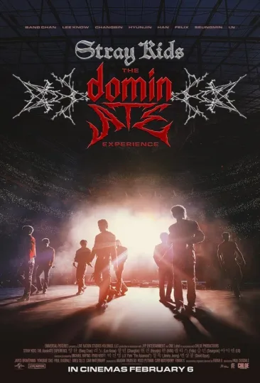 Discover Stray Kids The DominATE Experience World Tour February 2026 Poster