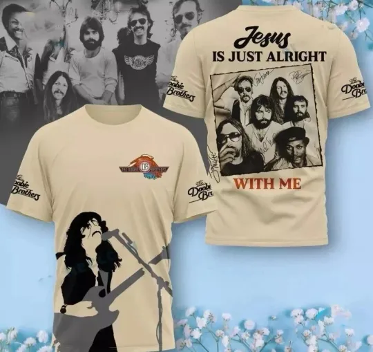 Discover The Doobie Brothers With Me AOP 3D T-shirt
