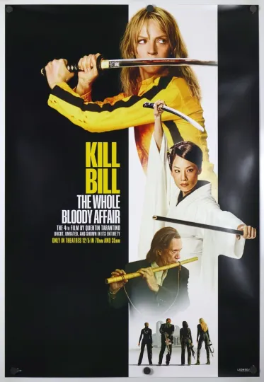 Discover Kill Bill: The Whole Bloody Affair Vertical Poster 27x40 Tarantino 2025