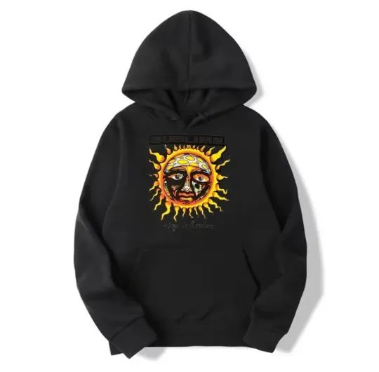 Discover Sublime Unisex Ringer Graphic Print Hoodie Men Women
