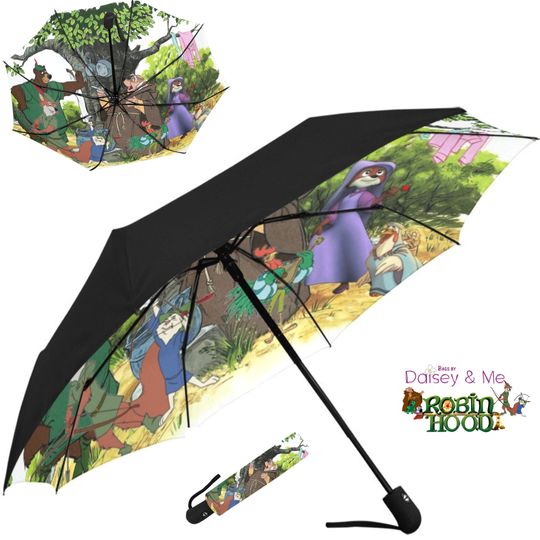 Robin Hood Umbrella, Gifts for Travel, Robin Hood Character Gifts