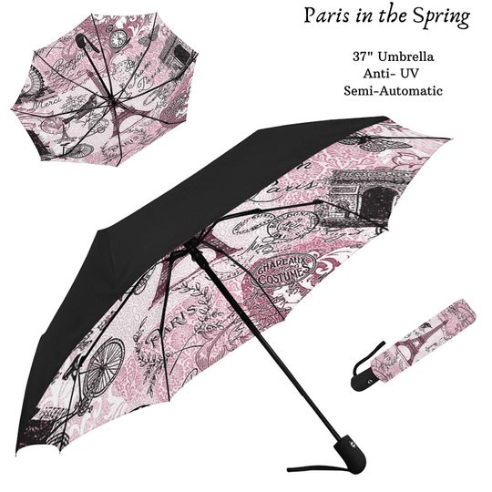 Paris Tower Umbrella, Paris Theme Umbrella, Gift for Her