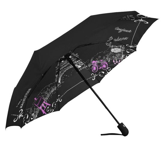 Paris Tower Umbrella, Paris Theme Umbrella, Gift for Her