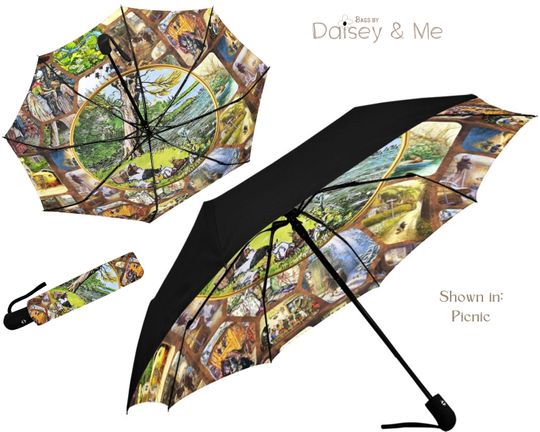 Discover Mr Toad  Umbrella  Wind in the Willows Gifts  Gift for Frog Lovers  Travel Bags  Crossbody Bags  Bags and Purses  Cottage Gifts