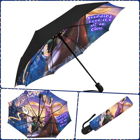 Discover Tangled Rapunzel Umbrella, Tangled Princess Rapunzel & Flynn Umbrella