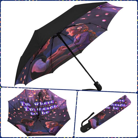 Tangled Rapunzel Umbrella, Tangled Princess Rapunzel & Flynn Umbrella