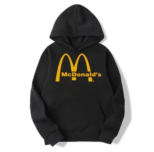 Discover McDonald's Retro Logo Graphic Hoodie Unisex