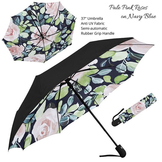 Floral Umbrella, Roses Floral Umbrella